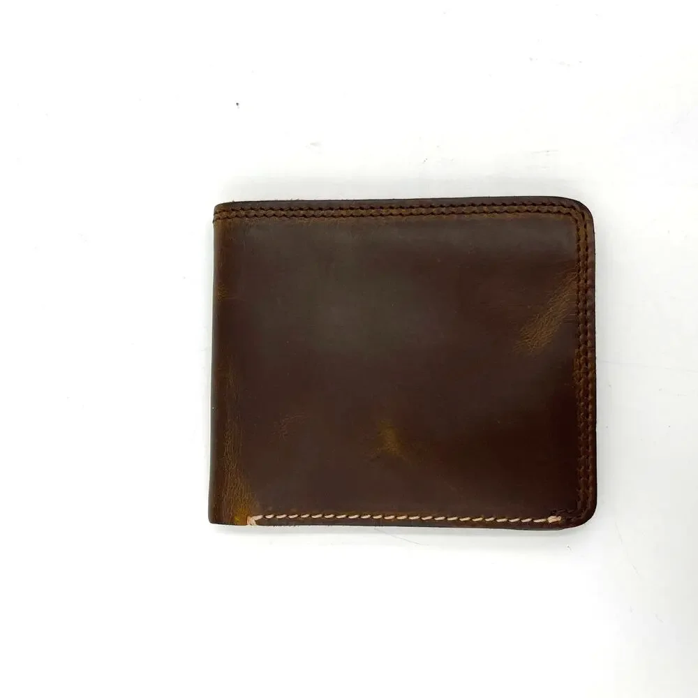 Timberland Wallet Horween Leather Men's Brown Bifold